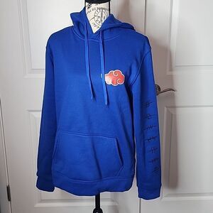 Japan Anime Atsuki Cloud Symbols Blue  Large